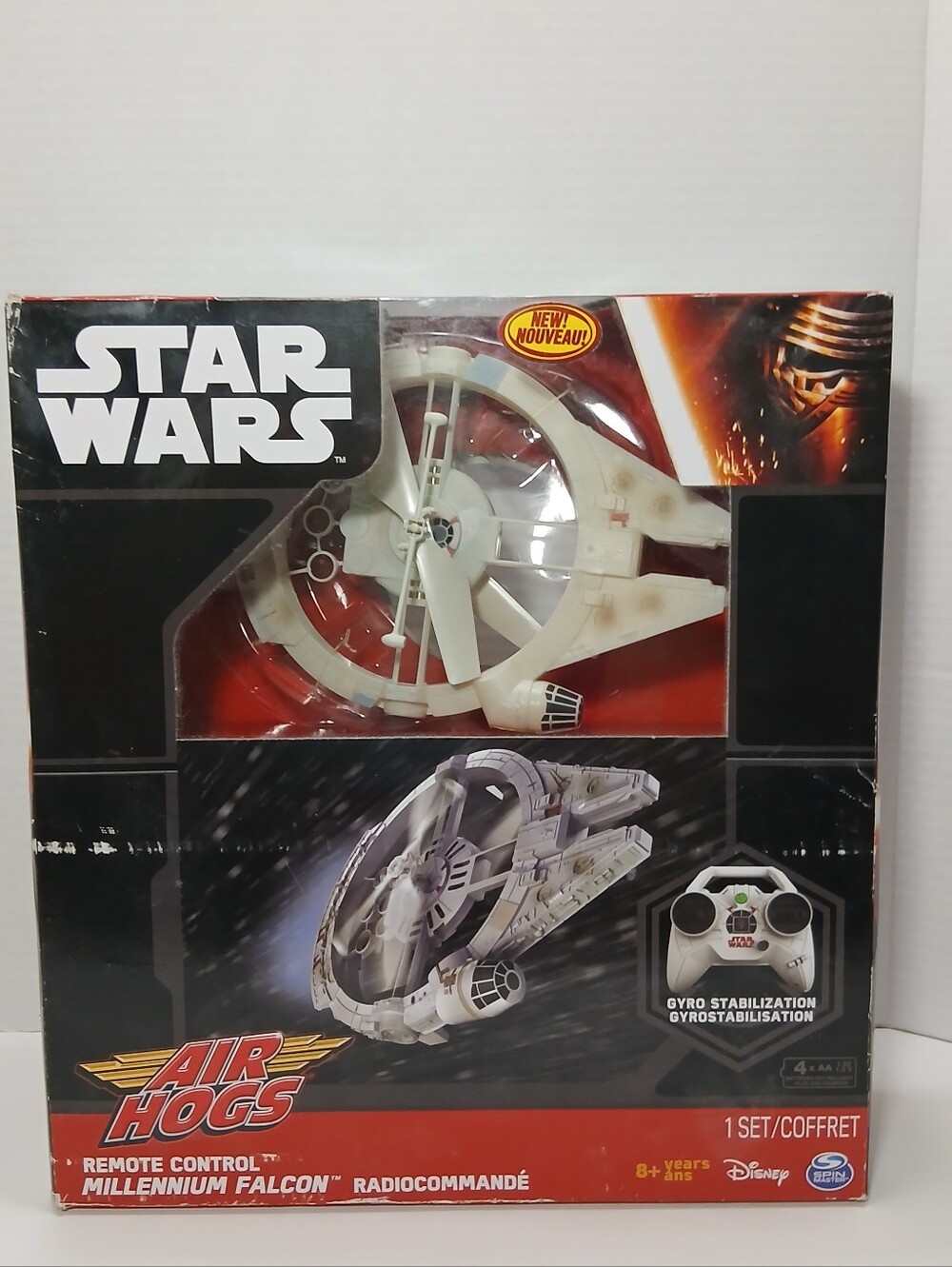 Star Wars Air Hogs Remote Control Millennium Falcon The Force Awakens New Sealed